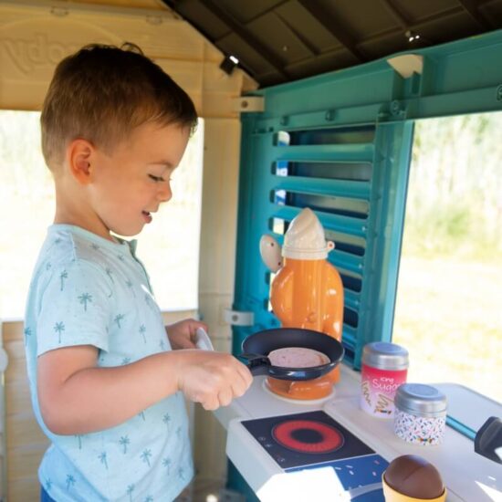 Smoby nasi sarok házikó főzés